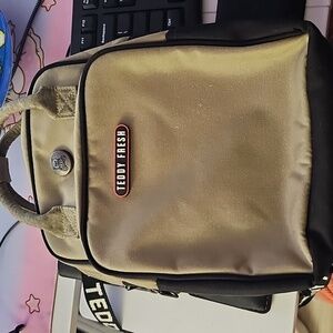 Teddy Fresh Tan and Brown cordura Backpack